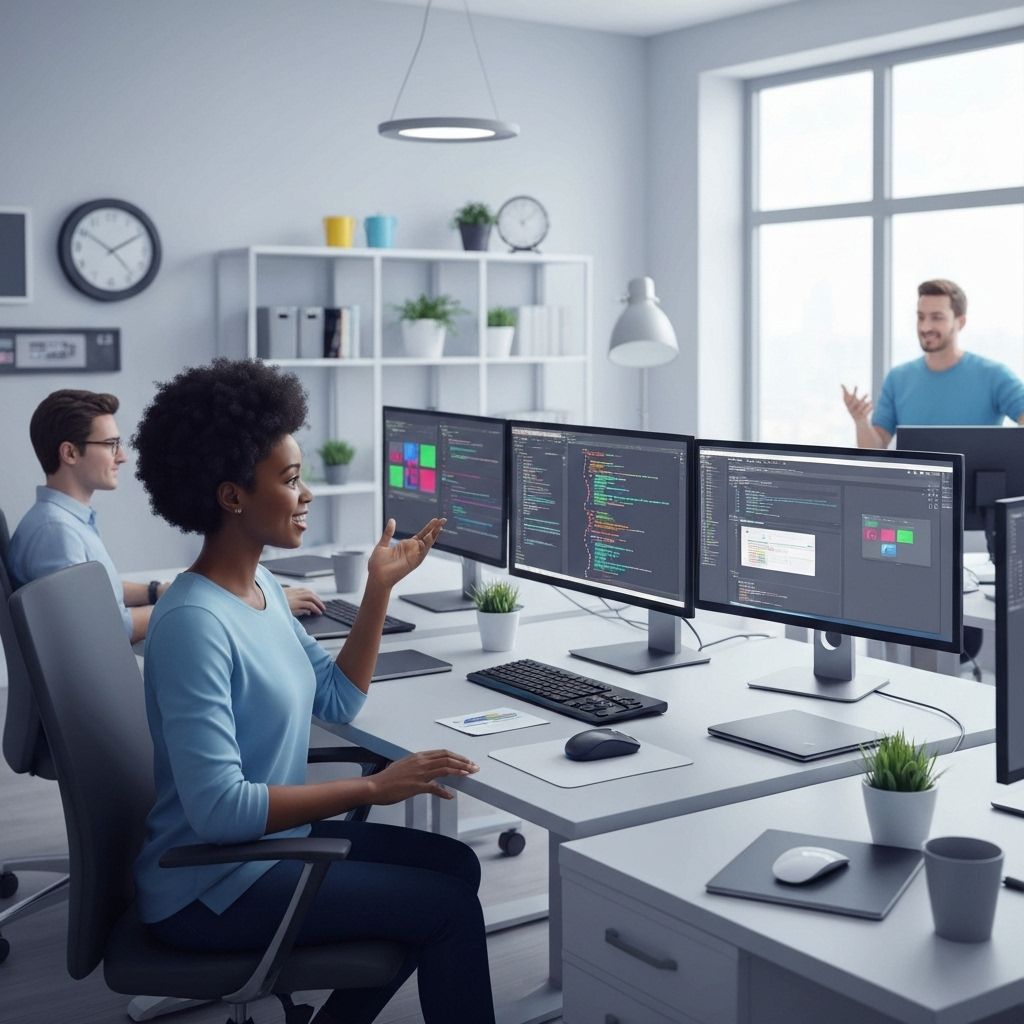 Technology consulting workspace